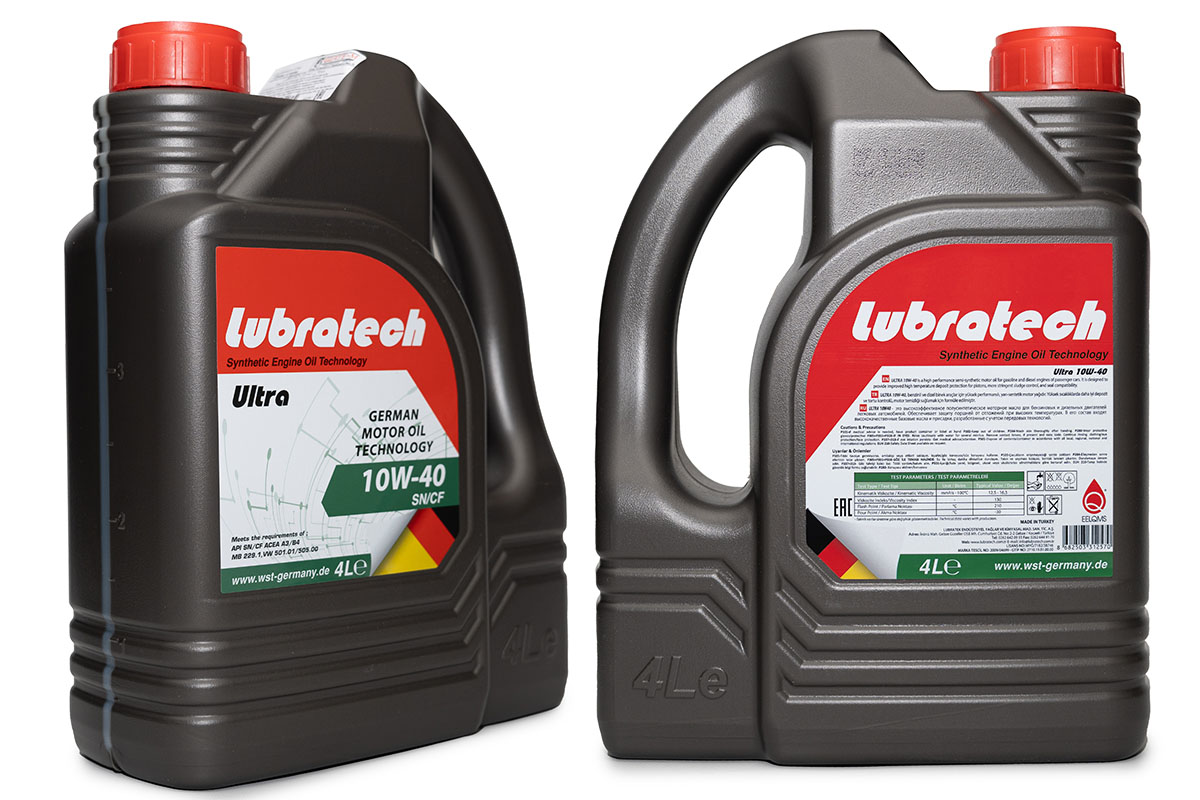 Масло моторное LUBRATECH 10W40 ULTRA 4л